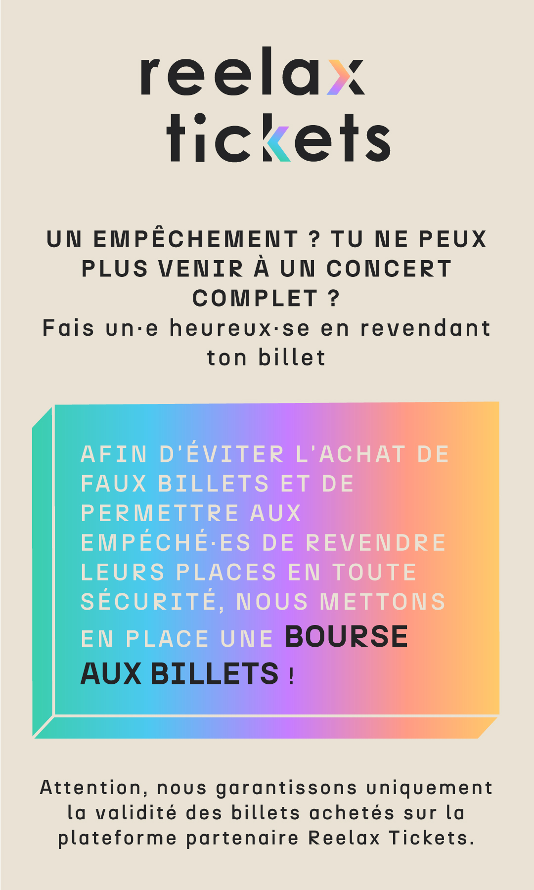 BOURSE AUX BILLETS