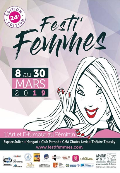 24e EDITION FESTI'FEMMES (8-30 MARS 2019)